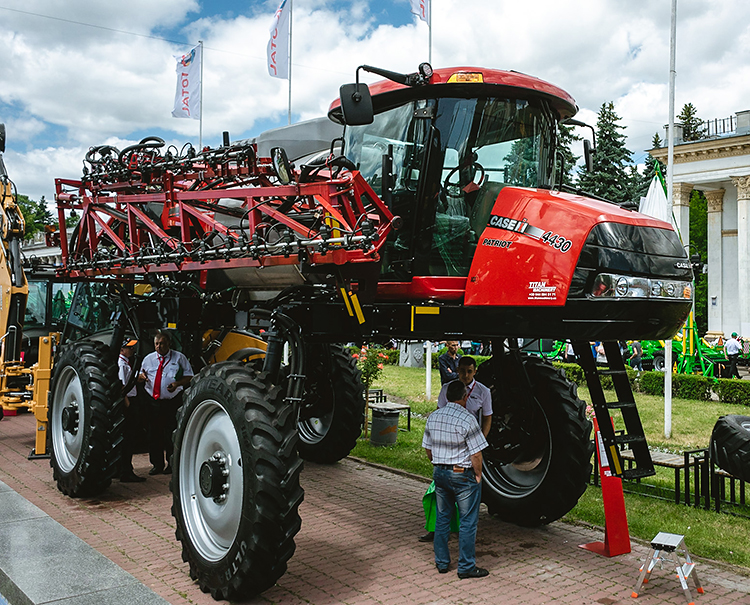 Increase clearance of CASE IH Patriot sprayer to 185 centimetres!