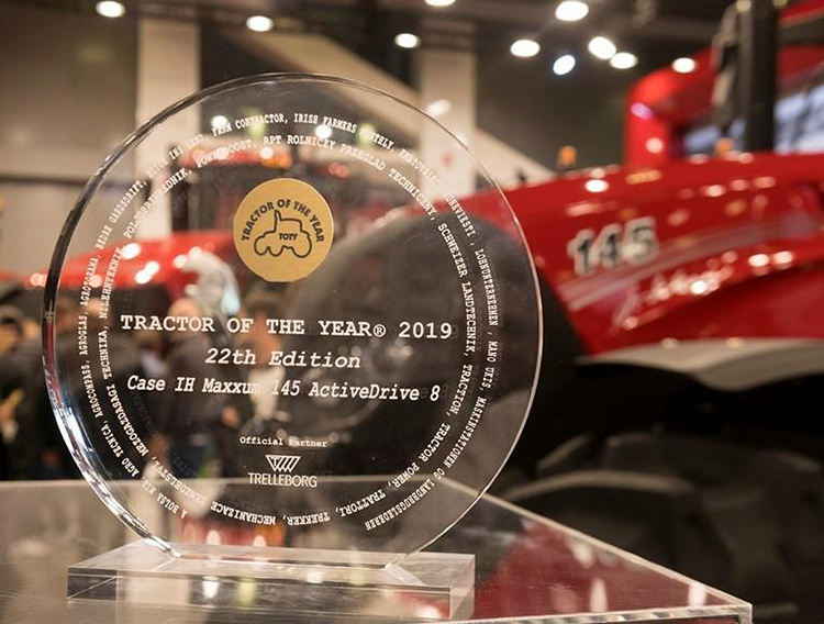 Case IH Maxxum became the most titled tractor at EIMA exhibition
