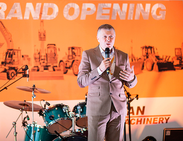 The first service centre belonging to CASE Construction was launched in Lviv city