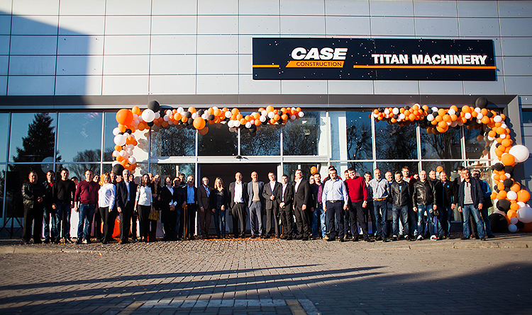 The first service centre belonging to CASE Construction was launched in Lviv city
