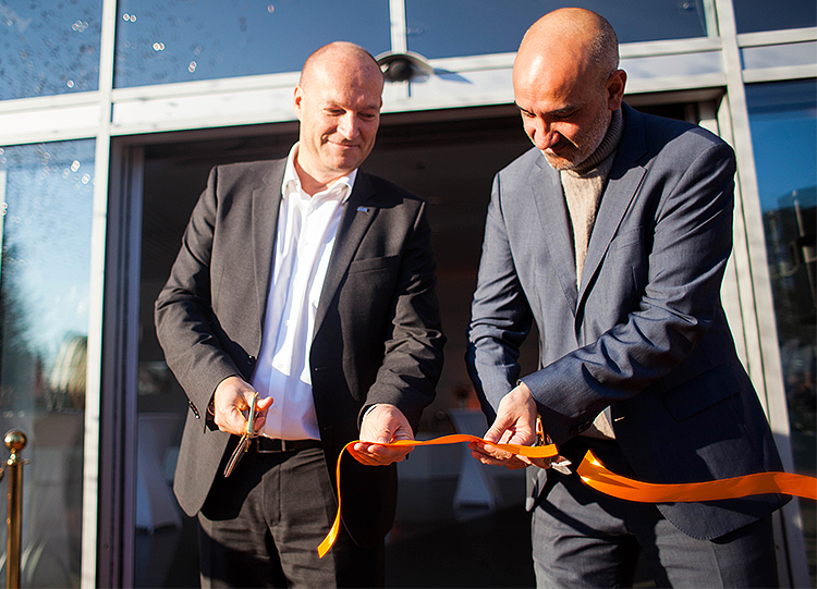 The first service centre belonging to CASE Construction was launched in Lviv city