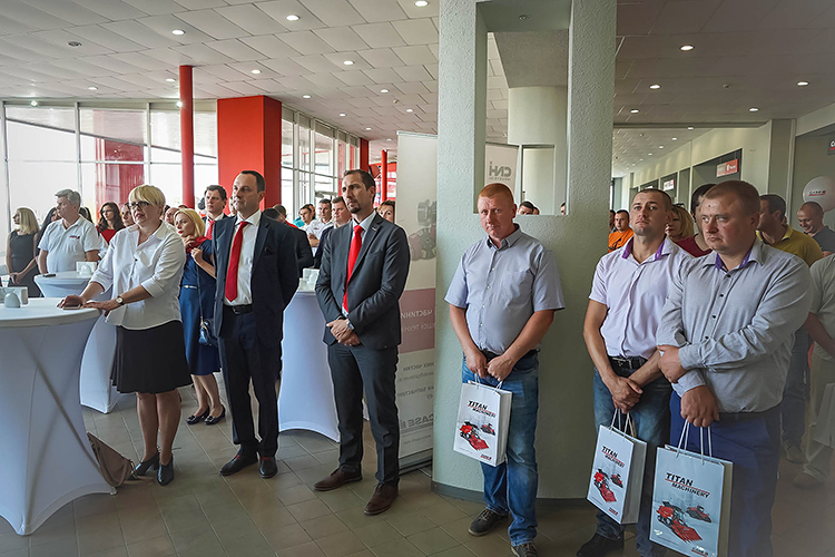 A new dealership centre belonging to TITAN MACHINERY was launched in Rivne city
