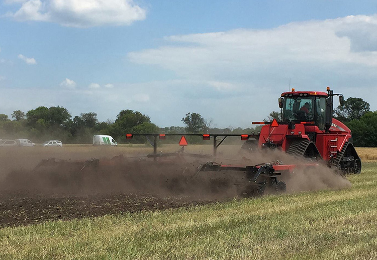 TITAN MACHINERY demonstrated new findings of CASE IH machinery at International Field Days Ukraine 2018