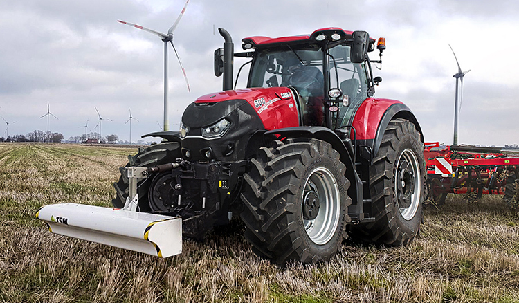 Equipment manufactured by Case IH was supplemented with an innovation censor