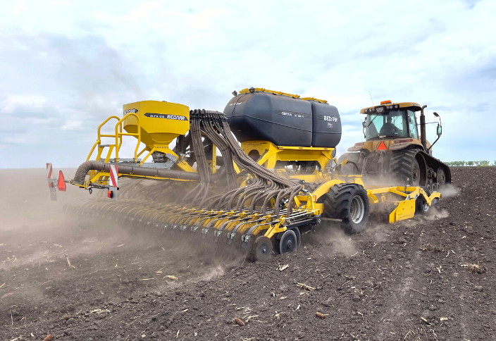 You don't need anything else if you have the BEDNAR OMEGA universal seeder