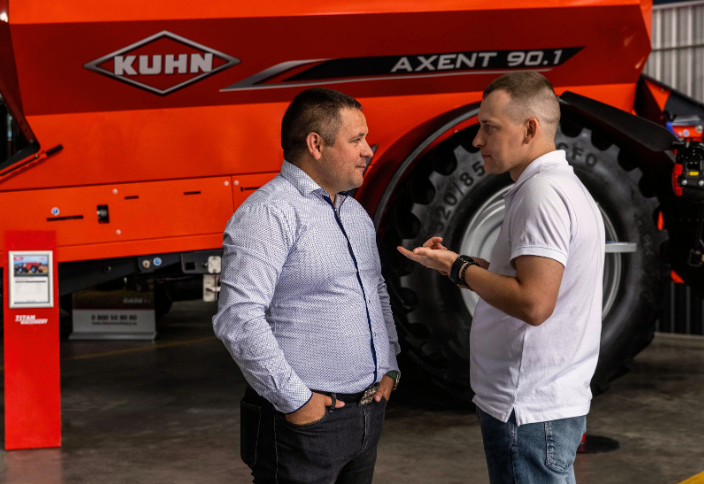 Presentation of Technical Innovations in the Agro Sector: Titan Machinery Ukraine Open Day in Kyiv Region